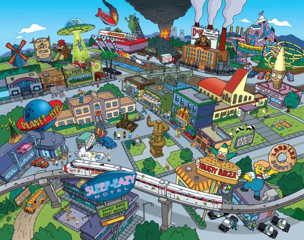 A Springfield Takeover in Fortnite