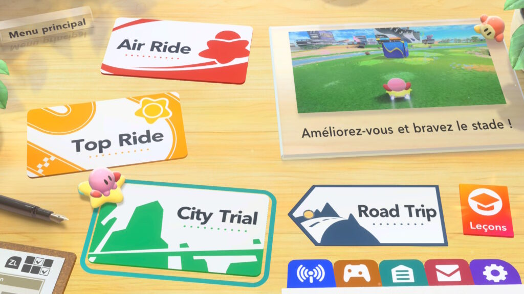 Kirby Air Riders City Trial and Road Trip